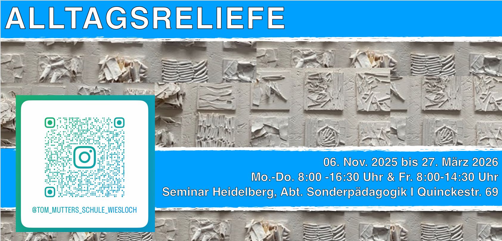 Flyer der Ausstellung „Sehen heißt erkennen“ 