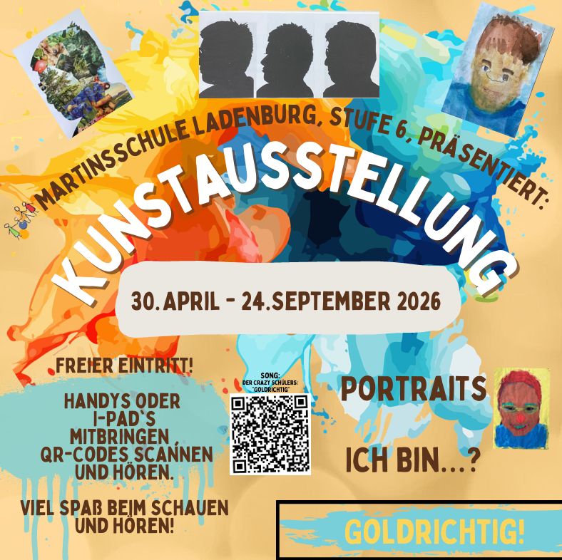 Flyer der Ausstellung „Sehen heißt erkennen“ 